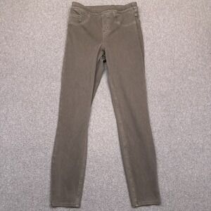 Spanx Skinny Jean-ish Ankle Leggings Gray Pull On Slimming Womens Small 20018R
